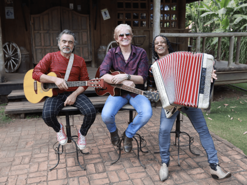 Trio Modão Que Dói e a dupla Wilson e Soraia cantam no “Terra da Padroeria”