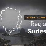 PREVISÃO DO TEMPO: Sudeste terá possibilidade de chuva isolada, nesta quinta-feira (1°)