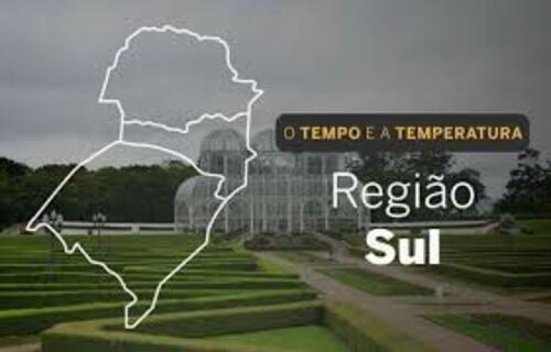 PREVISÃO DO TEMPO: Sul terá terá muitas nuvens e possibilidade de chuva, nesta quinta-feira (1°)