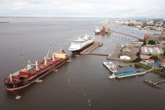 Movimentação portuária cresce quase 7% na Região Norte em março de 2025