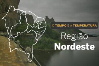 Nordeste: perigo de chuvas intensas para o litoral norte da Bahia e sul de Sergipe