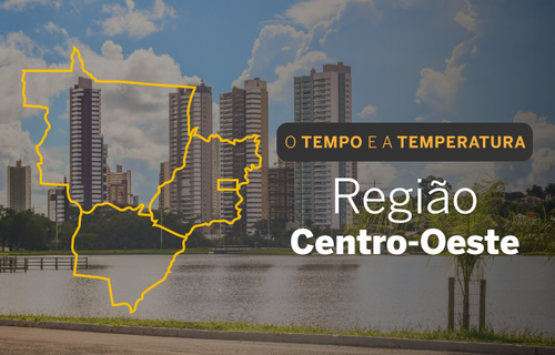 PREVISÃO DO TEMPO: Centro-Oeste terá poucas áreas com registro de chuvas, nesta sexta-feira (2)