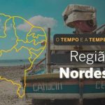 PREVISÃO DO TEMPO: Nordeste terá muitas nuvens e chuva, neste domingo (4)