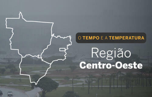 PREVISÃO DO TEMPO: terça-feira (27) com chuva em regiões do Centro-Oeste