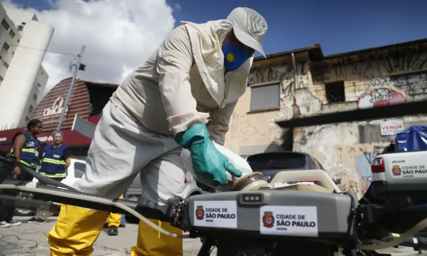 SÃO PAULO (SP): município registra quase 49,9 mil casos e 10 mortes por dengue em 2025