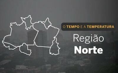 PREVISÃO DO TEMPO: Instabilidade predomina no Norte durante o feriado: chuva em destaque nos estados amazônicos
