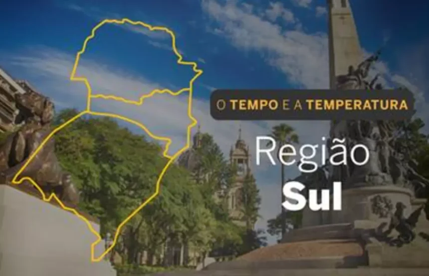 PREVISÃO DO TEMPO: Sul terá chuvas intensas nesta sexta-feira (25)