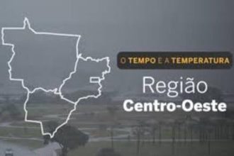 PREVISÃO DO TEMPO: Centro-Oeste com chuvas isoladas nesta terça-feira (30)