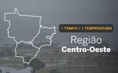 PREVISÃO DO TEMPO: Centro-Oeste com chuvas isoladas nesta terça-feira (30)