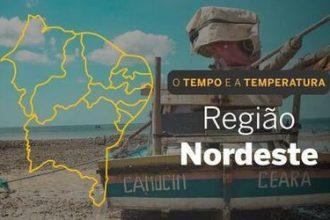 PREVISÃO DO TEMPO: céu com poucas nuvens no Nordeste, neste domingo (28)