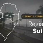 PREVISÃO DO TEMPO: domingo (28) de céu com muitas nuvens e possibilidades de chuvas no Sul