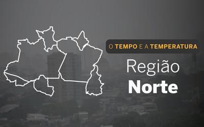 PREVISÃO DO TEMPO: quarta-feira (3) com chuvas Isoladas no Norte