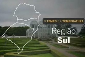 PREVISÃO DO TEMPO:  Sol predomina no Sul nesta terça-feira (14)