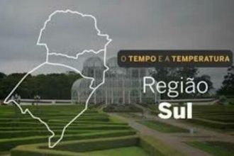 PREVISÃO DO TEMPO: Sul com chuvas isoladas nesta terça-feira (7)