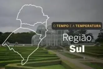 PREVISÃO DO TEMPO:  Sul terá chuvas, trovoadas e risco de granizo neste domingo (5)
