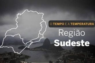 PREVISÃO DO TEMPO: quinta-feira (6) com instabilidades no Sudeste