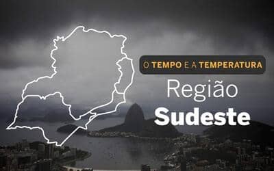 PREVISÃO DO TEMPO: quinta-feira (6) com instabilidades no Sudeste