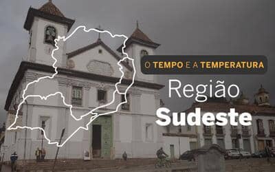 PREVISÃO DO TEMPO: Tempo firme e áreas de instabilidade marcam a previsão deste domingo (15) no Sudeste
