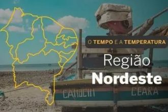 PREVISÃO DO TEMPO: Muitas chuvas nesta quinta-feira (16) no Nordeste
