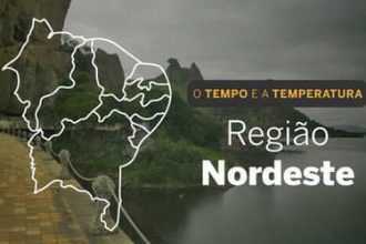 O TEMPO E A TEMPERATURA: Nordeste nesta quinta-feira (7)