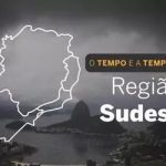 O TEMPO E A TEMPERATURA: confira a previsão para a Região Sudeste