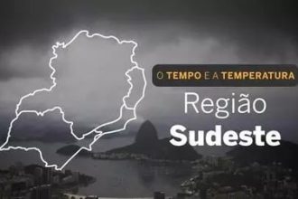 O TEMPO E A TEMPERATURA: sexta (29) com chuvas isoladas na Região Sudeste