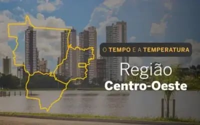 O TEMPO E A TEMPERATURA: Centro-Oeste tem terça-feira de calor na maior parte da região, mas frio surpreende em Campo Grande