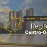 O TEMPO E A TEMPERATURA: Centro-Oeste terá calor de até 34°C e tempo mais firme nesta quinta-feira