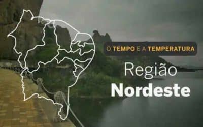 O TEMPO E A TEMPERATURA: Chuva isolada atinge parte do litoral do Nordeste neste domingo (16)