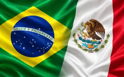 Brasil e México firmam plano para ampliar intercâmbio e fluxo de turistas
