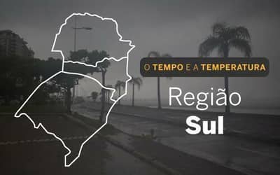 Tempestades e ventos de até 100 km/h colocam a Região Sul em estado de atenção nesta terça-feira (29)