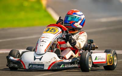 Do Pará para o mundo: jovem piloto patrocinado pelo Banco da Amazônia ganha competição de kart na Itália
