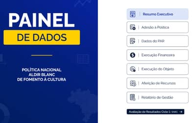 Painel da Aldir Blanc amplia consulta sobre execução de recursos e novos repasses